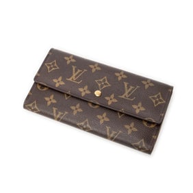 LOUIS VUITTON INTERNATIONAL WALLET BROWN MONOGRAM