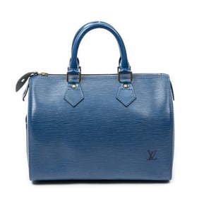 LOUIS VUITTON SPEEDY 25 IN BLUE EPI LEATHER