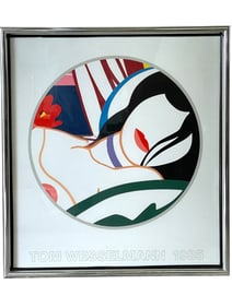TOM WESSELMANN 1985 POP ART PRINT 41"
