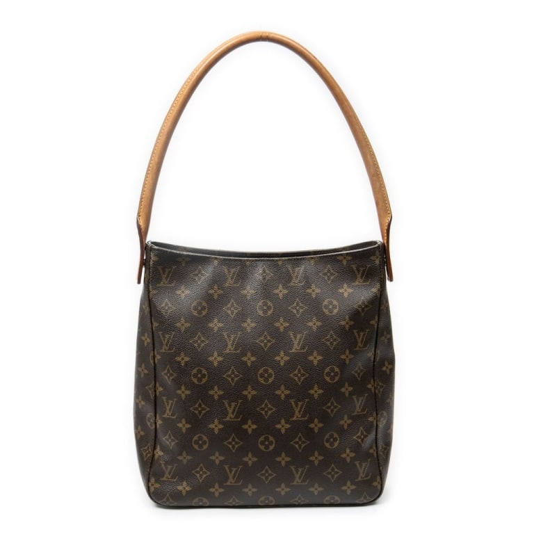 LOUIS VUITTON LOOPING GM BROWN MONOGRAM (1 of 6)