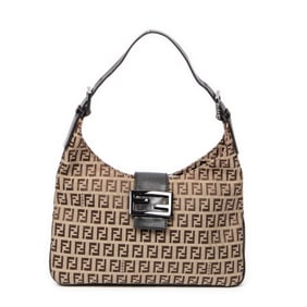 FENDI SHOULDER HOBO  ZUCCHINO CANVAS
