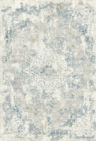 NEW DYNAMIC QUARTZ GREY BLUE AREA RUG 12' 10"