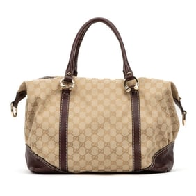 GUCCI HORSEBIT NAIL BOSTON MONOGRAMMED
