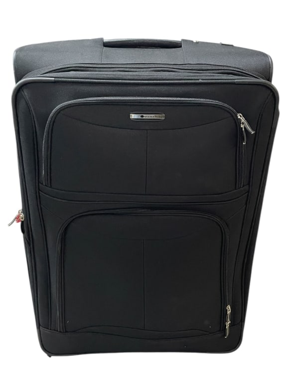 DELSEY BLACK ROLLING SUITCASE (1 of 7)