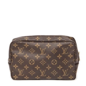 LOUIS VUITTON TOILETRY POUCH PM BROWN MONOGRAM