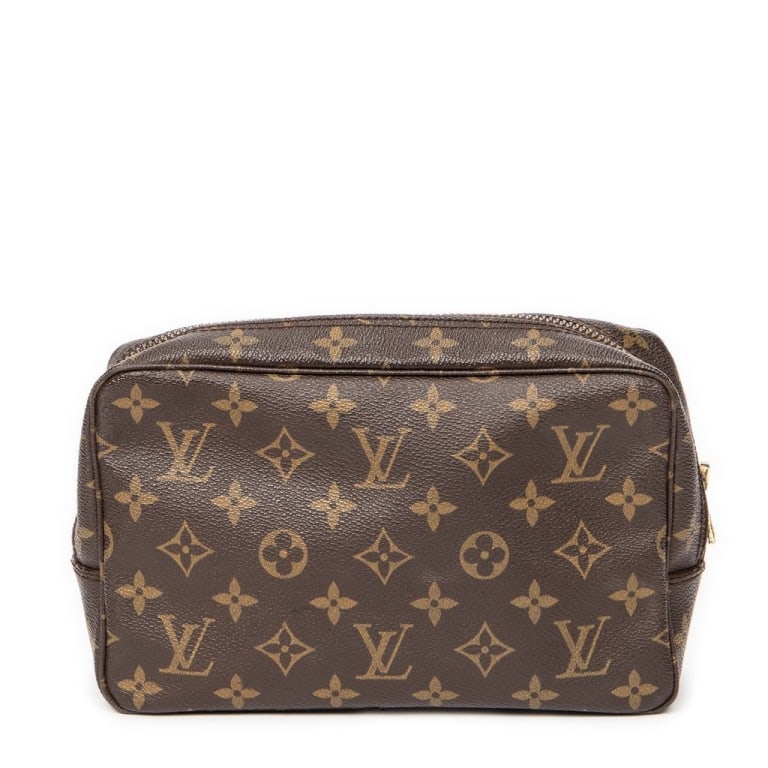 LOUIS VUITTON TOILETRY POUCH PM BROWN MONOGRAM (1 of 7)