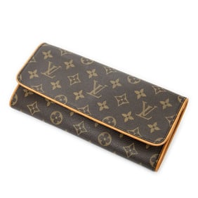 LOUIS VUITTON TWIN GM BROWN MONOGRAM CANVAS