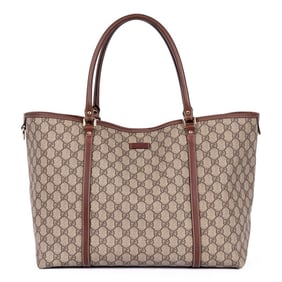GUCCI JOY TOTE LARGE BEIGE SUPREME COAT