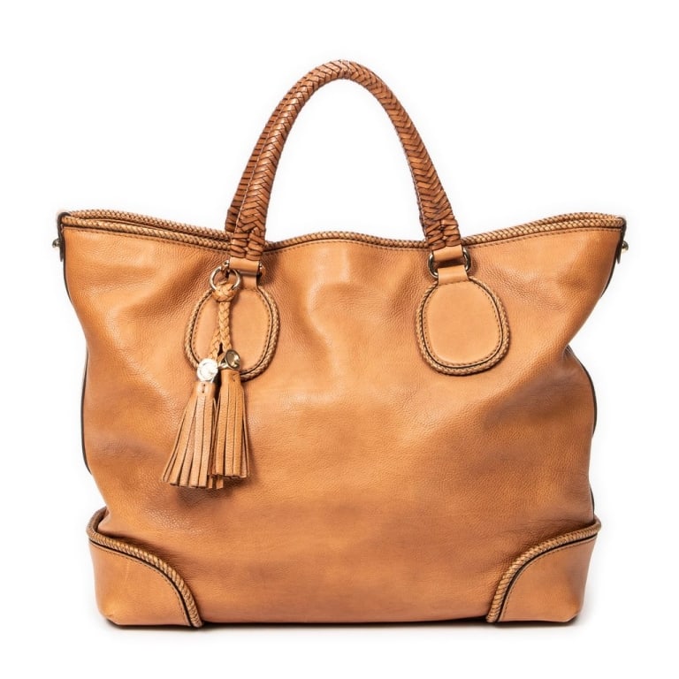 GUCCI LARGE MARRAKECH TOTE  GRAINED CALFSKIN (1 of 8)