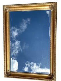 VINTAGE HOLLYWOOD REGENCY GILT MIRROR 42"