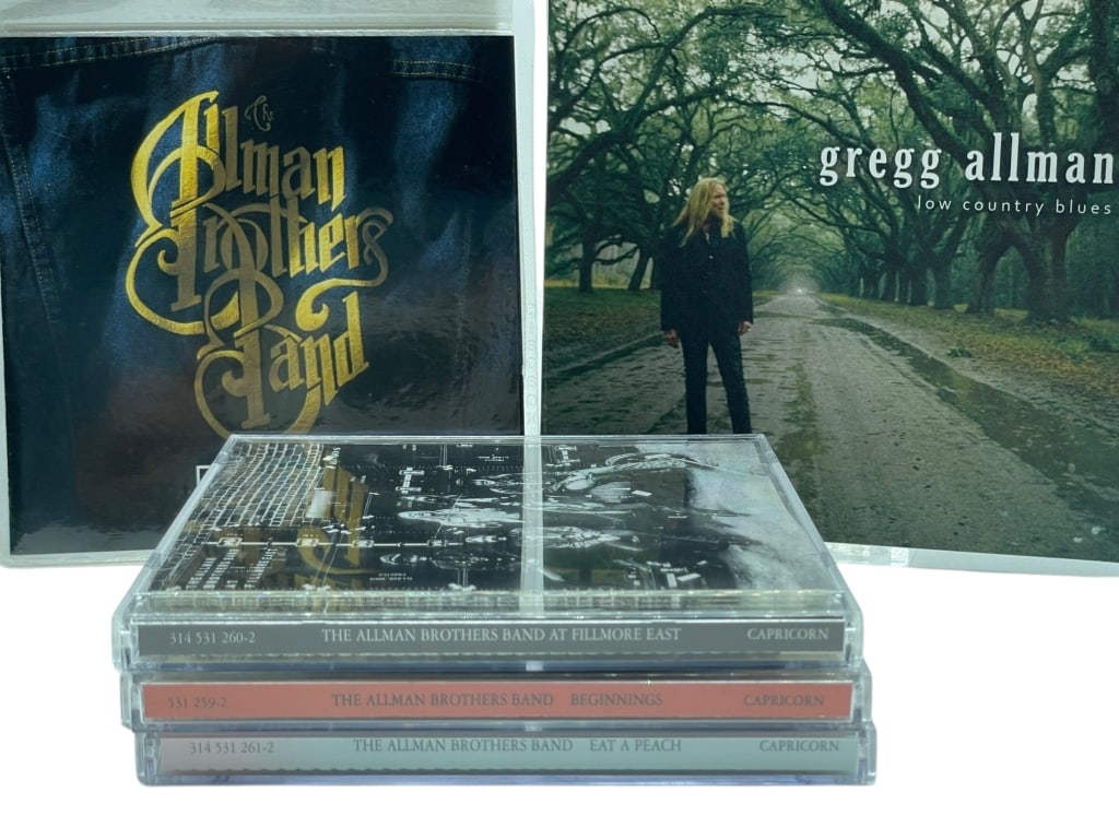 ALLMAN BROTHERS BAND & GREGG ALLMAN 5-CD LOT (1 of 5)