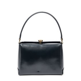 GUCCI VINTAGE TOP HANDLE NAVY SMOOTH CALFSKIN