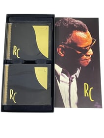 RAY CHARLES GENIUS & SOUL 5 CD BOX SET RHINO