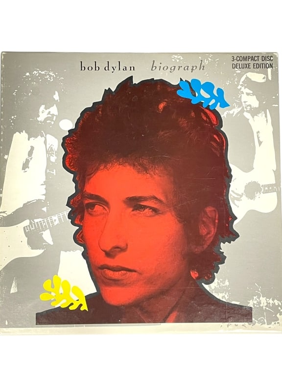 BOB DYLAN BIOGRAPH 3 CD DELUXE BOX SET 1985 (1 of 4)