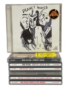 BOB DYLAN CAREER SPANNING 7-CD LOT