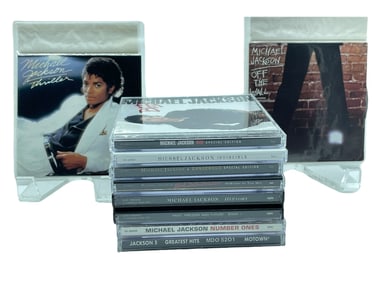 MICHAEL JACKSON & JACKSON 5 CAREER SPAN ALBUM LOT