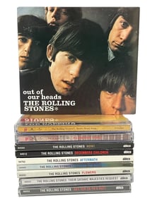 THE ROLLING STONES EARLY STUDIO AND LIVE 10 CD LOT