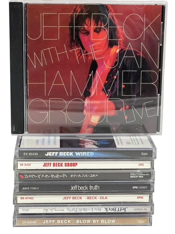 JEFF BECK THE CLASSIC ERA 8-CD ALBUM LOT (1 of 4)
