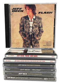 JEFF BECK CAREER SPANNING 7-CD LOT