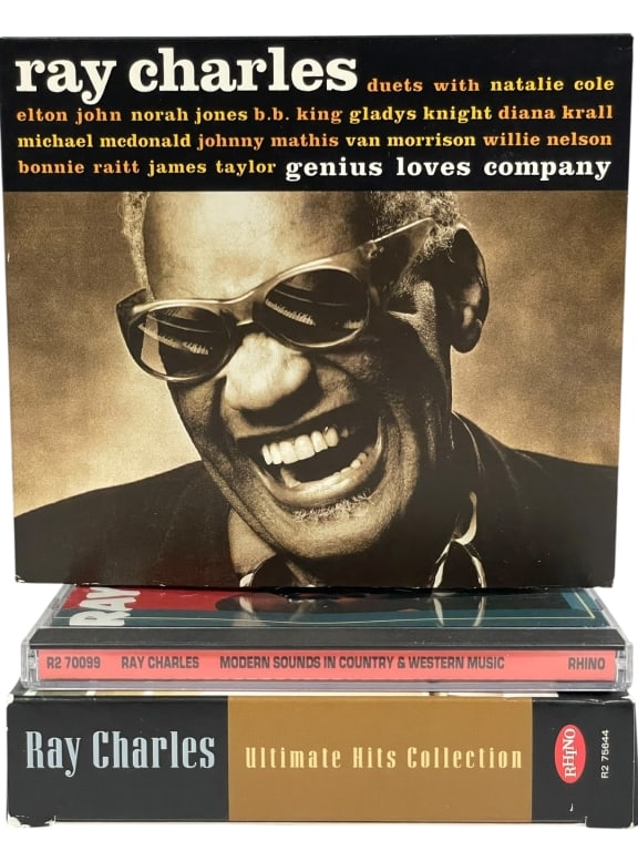 RAY CHARLES ESSENTIAL 3-CD LOT (1 of 2)