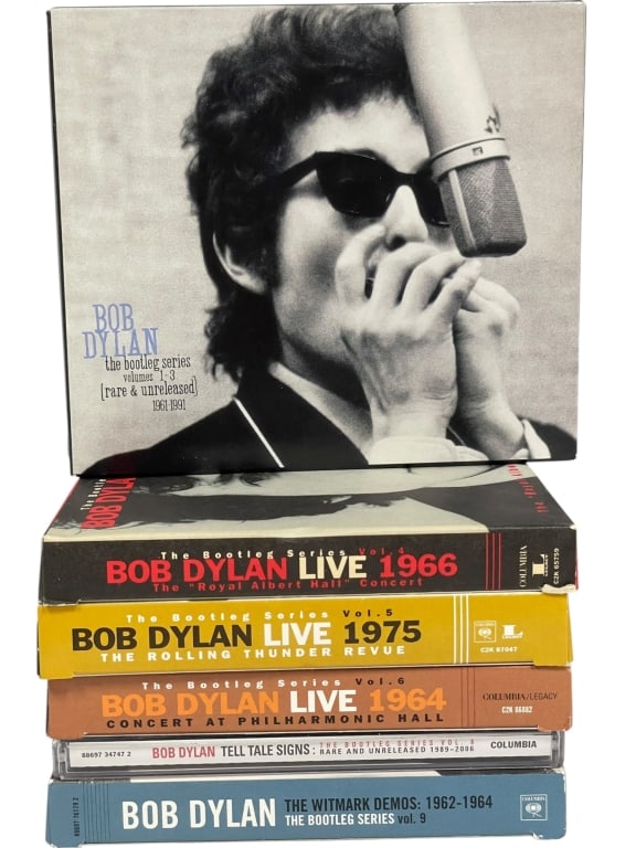 BOB DYLAN MASSIVE 6 VOL. BOOTLEG SERIES CD LOT (1 of 5)