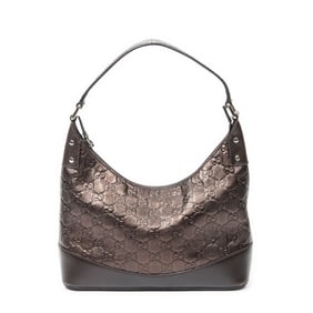 GUCCI SMALL ZIP HOBO  GUCCISSIMA LEATHER