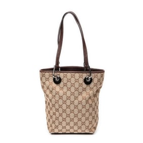 GUCCI SMALL ECLIPSE SHOPPING BEIGE/BROWN