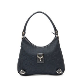 GUCCI SMALL ABBEY D-RING HOBO BLACK MONOGRAM