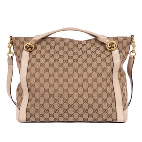 GUCCI MISS GG  BEIGE/PINK MONOGRAMMED