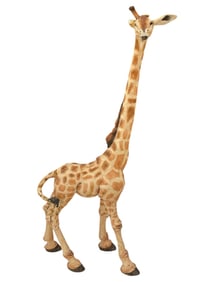 A BREED APART GIRAFFE SCULPTURE 18"