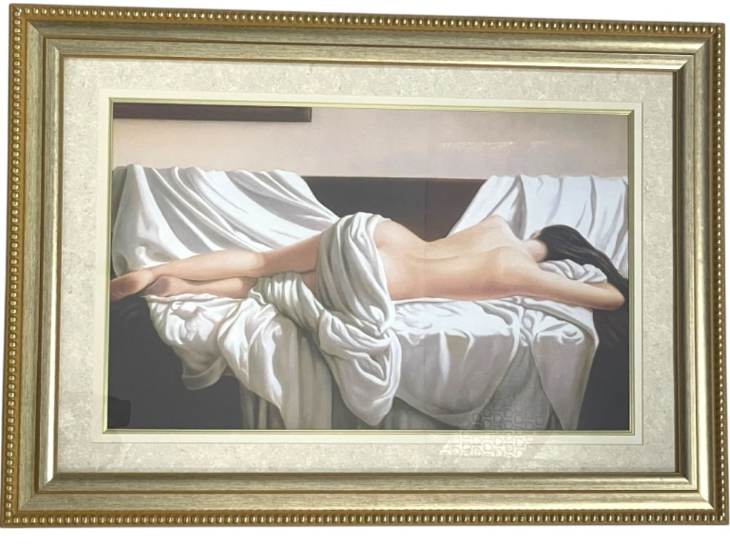 LATE SEPTEMBER BY EDSON CAMPOS FRAMED PRINT 40" (1 of 7)