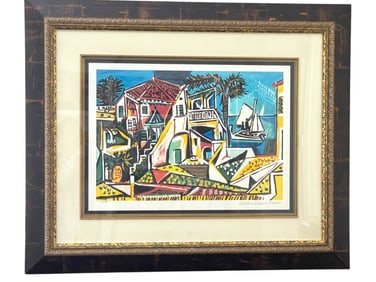 AFT. PABLO PICASSO ESTATE  LANDSCAPE PRINT 39"