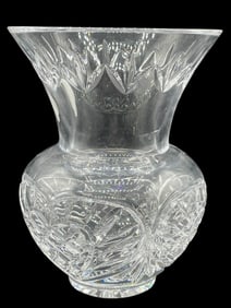 WATERFORD CRYSTAL VASE 6"