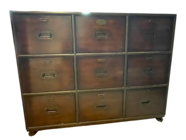 THEODORE ALEXANDER VINTAGE BRITISH CAMPAIGN CHEST