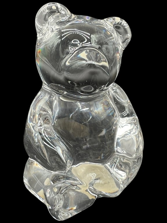 PRINCESS HOUSE CRYSTAL TEDDY BEAR FIGURINE 3" (1 of 6)