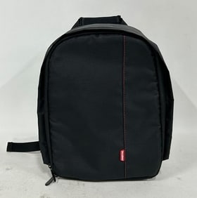 SMALL BLACK DSLR DIGITAL CAMERA BACKPACK NYLON BLK