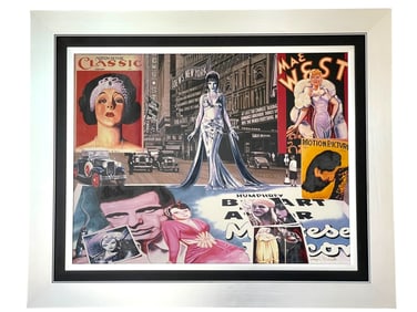 JOSEPH MICHETTI FAB BROADWAY GICLEE ON CANVAS 34"
