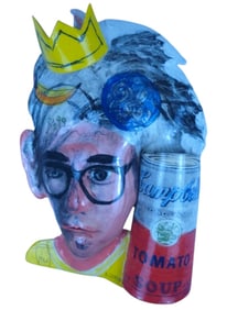 RAY GROSS WARHOL TOMATO SOUP CAN MASK 21"