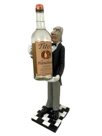 BUTLER WINE BOTTLE HOLDER 19"