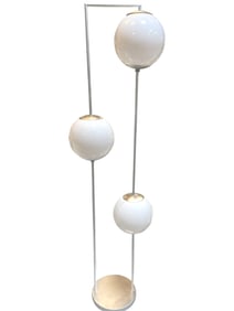 MODERN THREE-GLOBE FLOOR LAMP 55"