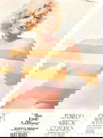 MARILYN MONROE THE LAST SITTING SCARF POSE POSTER