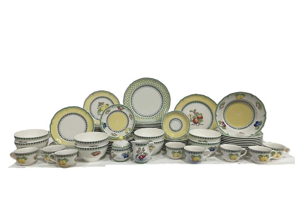 VILLEROY & BOCH FRENCH GARDEN DINNERWARE SET (1 of 6)