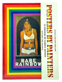 VINTAGE 1978 POSTERS BY PAINTERS ART BOOK