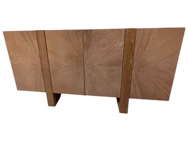 CONTEMPORARY WOODEN CREDENZA 60"
