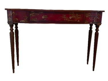 MAITLAND-SMITH HOLLYWOOD REGENCY CONSOLE TABLE