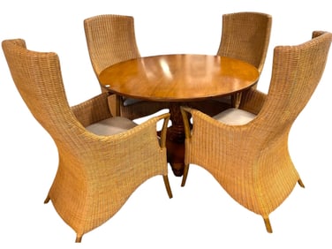 TOMMY BAHAMA FLORIDA REGENCY WICKER DINING SET