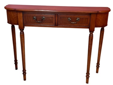 VINTAGE SUSSEX GRANGE REGENCY STYLE CONSOLE TABLE