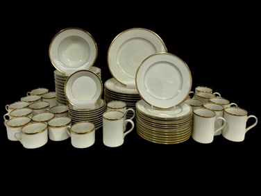 FITZ & FLOYD "CLASSIQUE D'OR"  DINNER WEAR SET