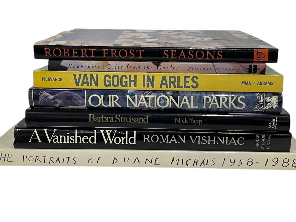 7 HARDCOVER ART, POETRY, AND PHOTOGRAPHY BOOKS (1 of 5)