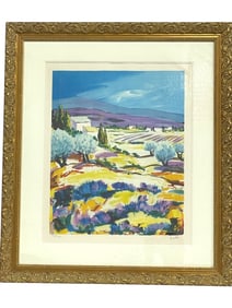 AFTER CLAUDE BALTA ROVENCE LITHOGRAPH  35"